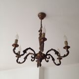 Bronze chandelier