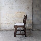 Set of 6 chairs with a design inspired by Guillerme and Chambron