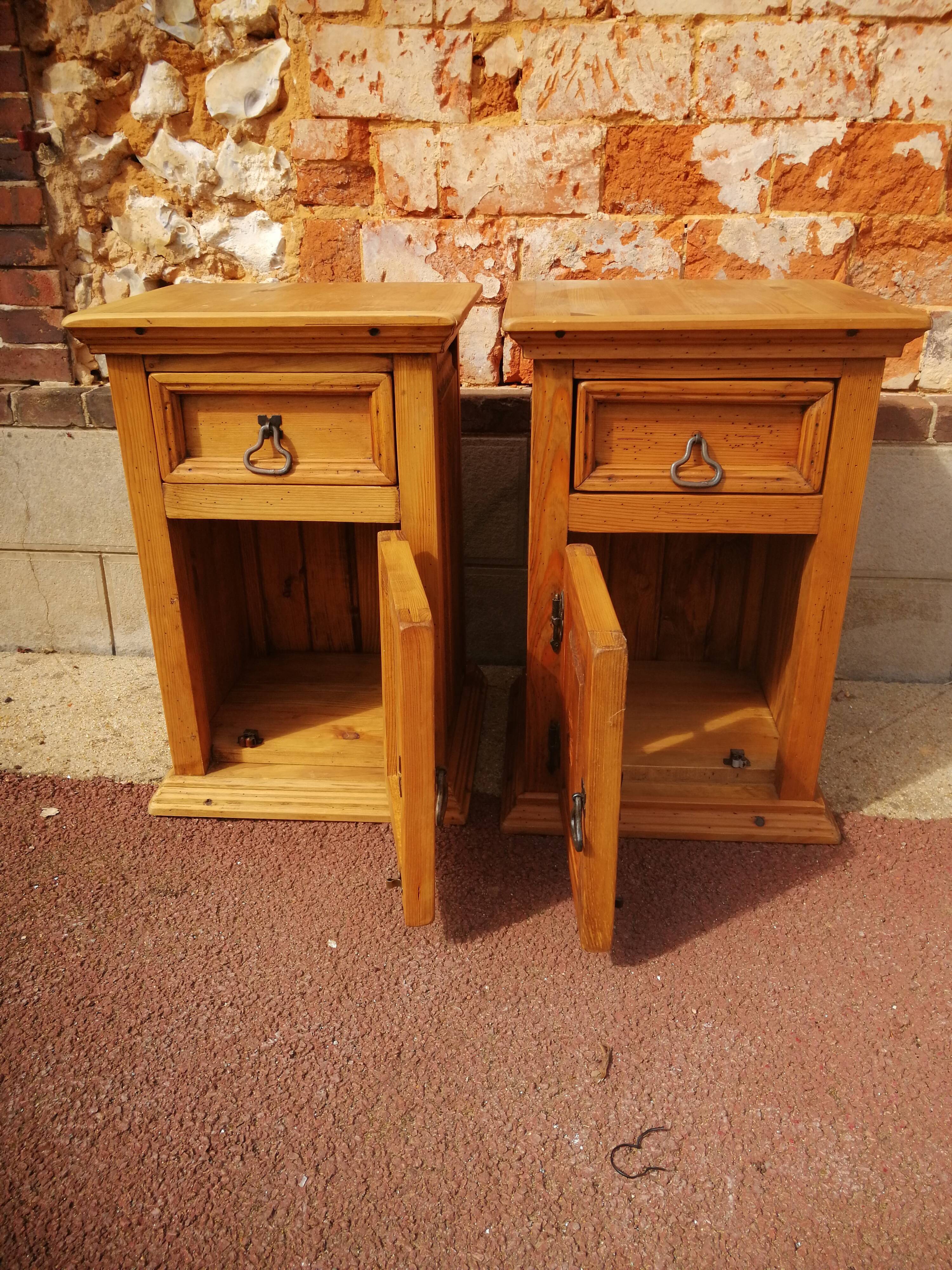Pair of bedside tables