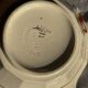 Antique Sarreguemines soup tureen with lid, rose pattern, D33 H28.