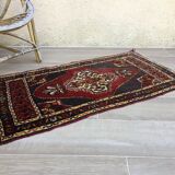 Pure wool oriental carpet 112 x 62cm