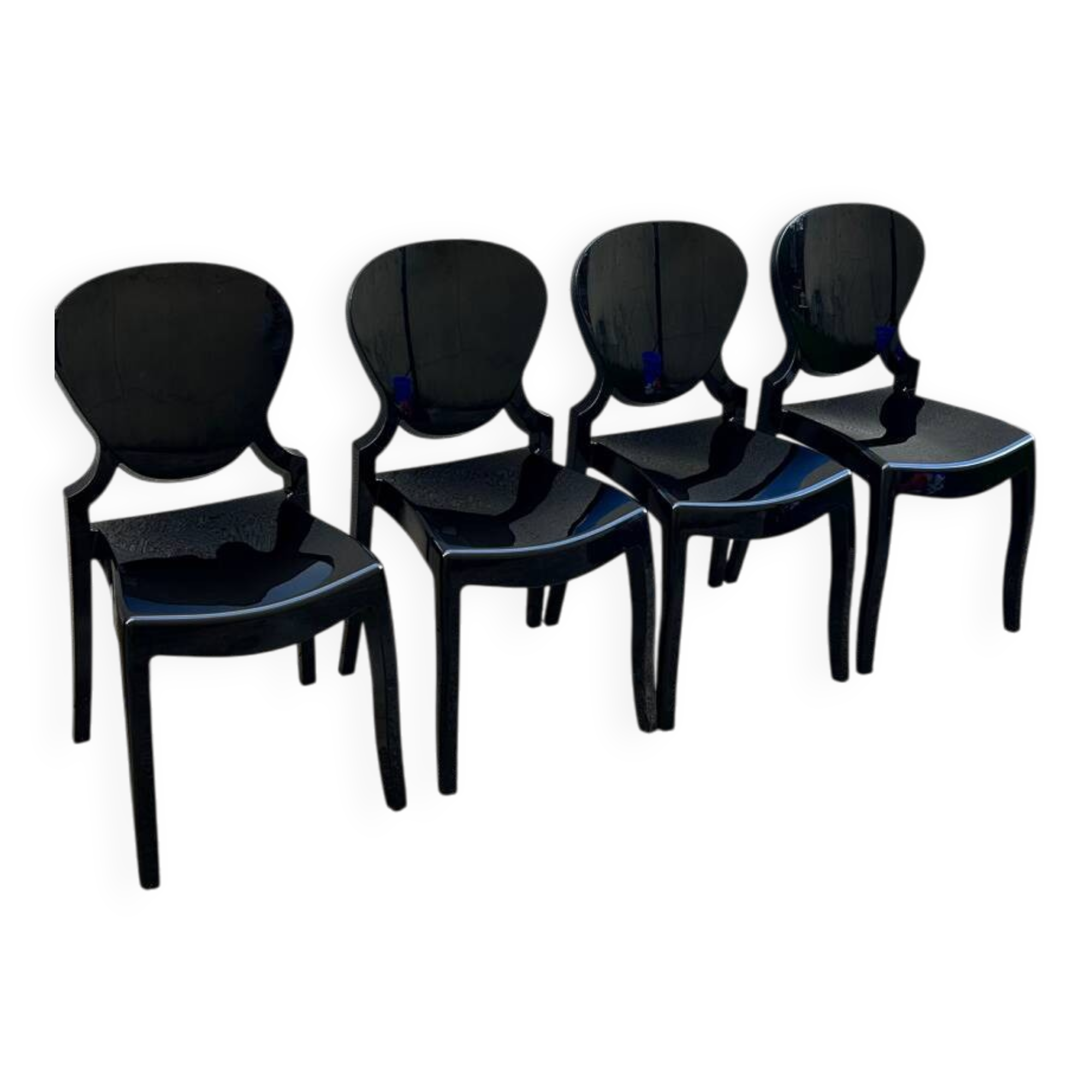 4 Queen chairs 650 Pedrali