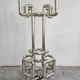 Sculptural floor lamp Space Age Rombo by Gaetano Missaglia