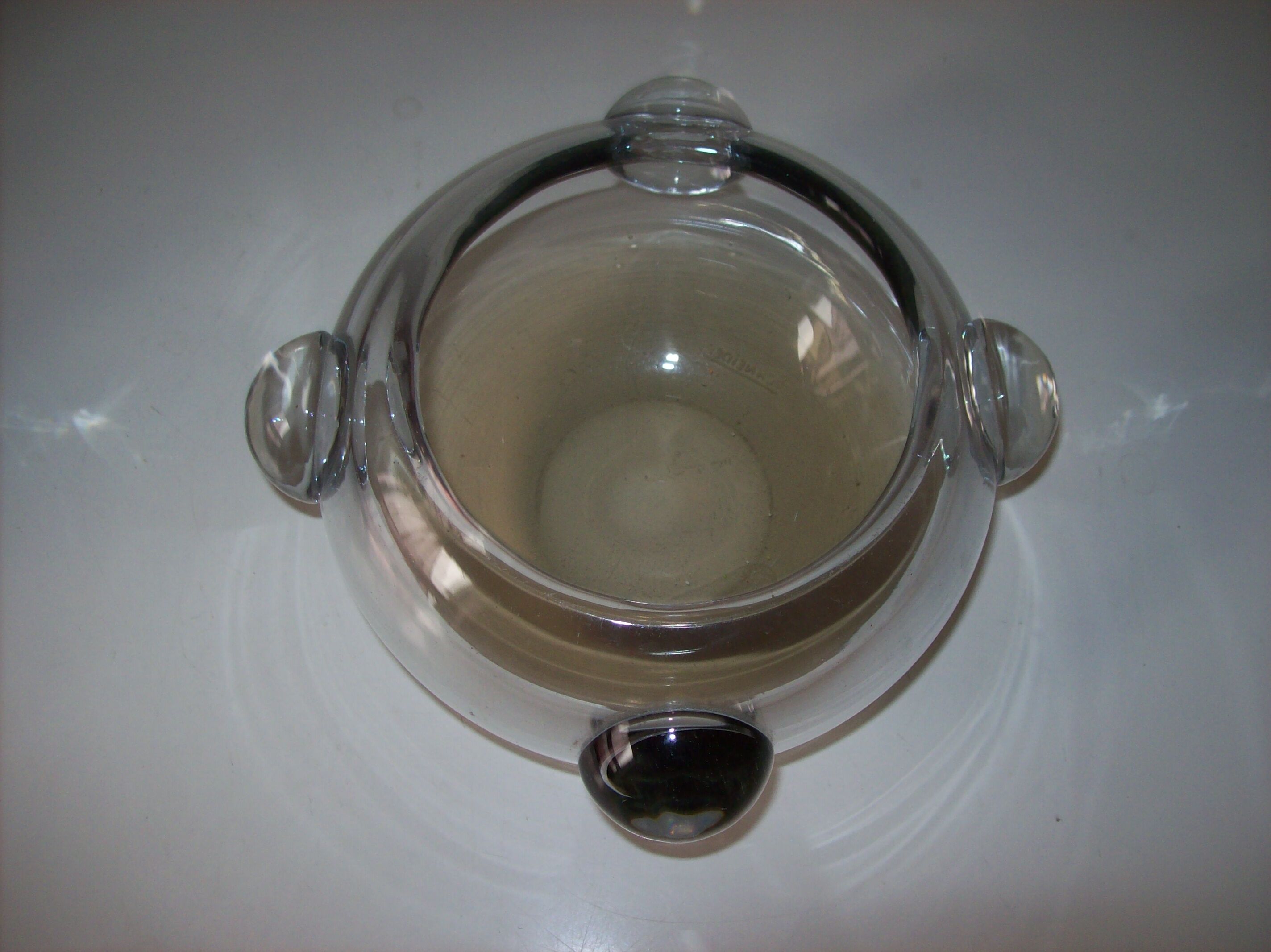 Schneider crystal vase