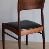 Set of 4 chairs danish 60s