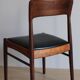 Lot de 4 chaises danoises années 60