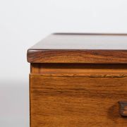 Mid-Century Rosewood Freestanding Desk by Torben Valeur & Henning Jensen for Dyrlund, 1960s
