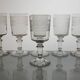 6 wine glasses with Greek-style decoration