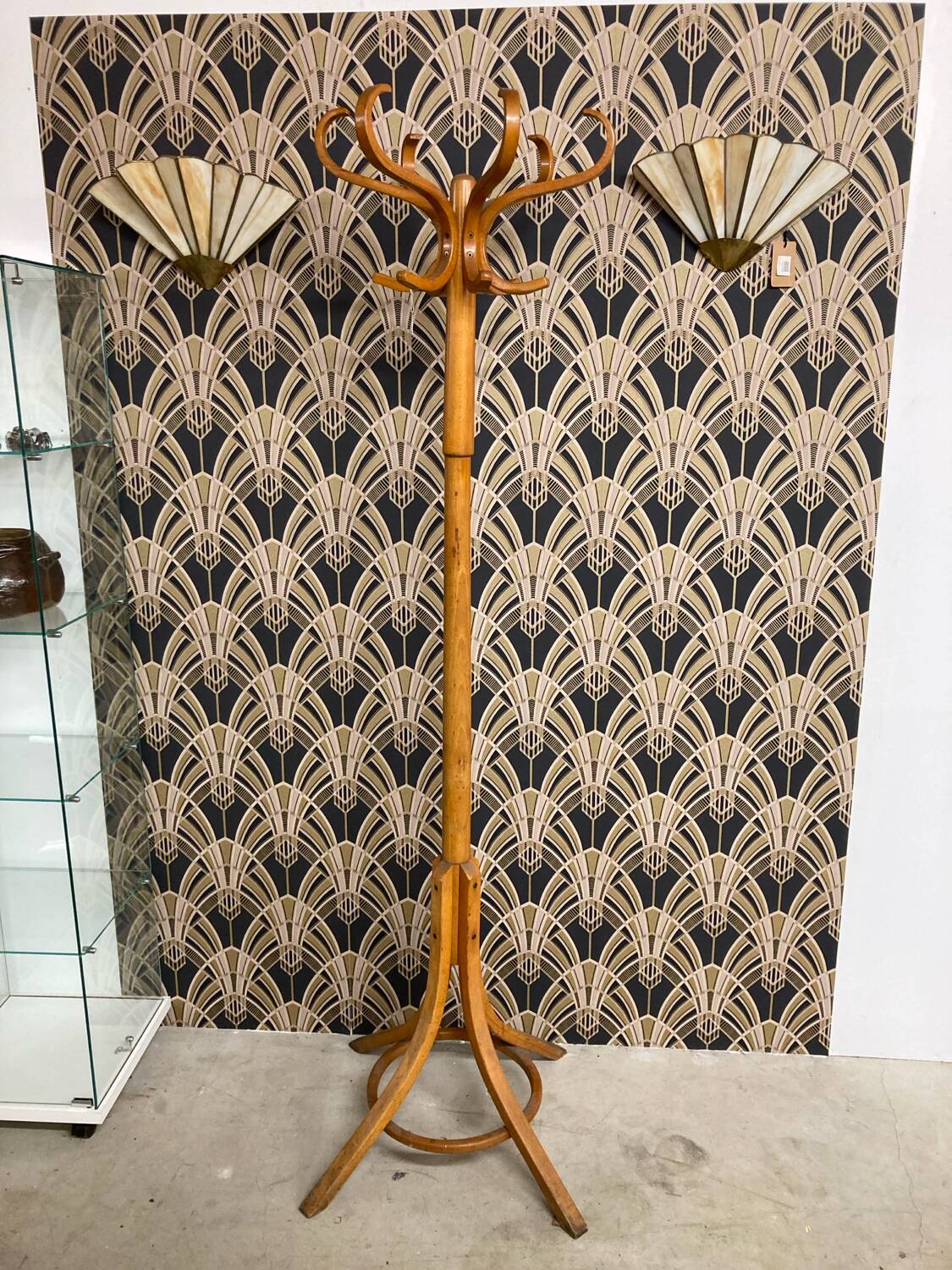 Antique coat rack