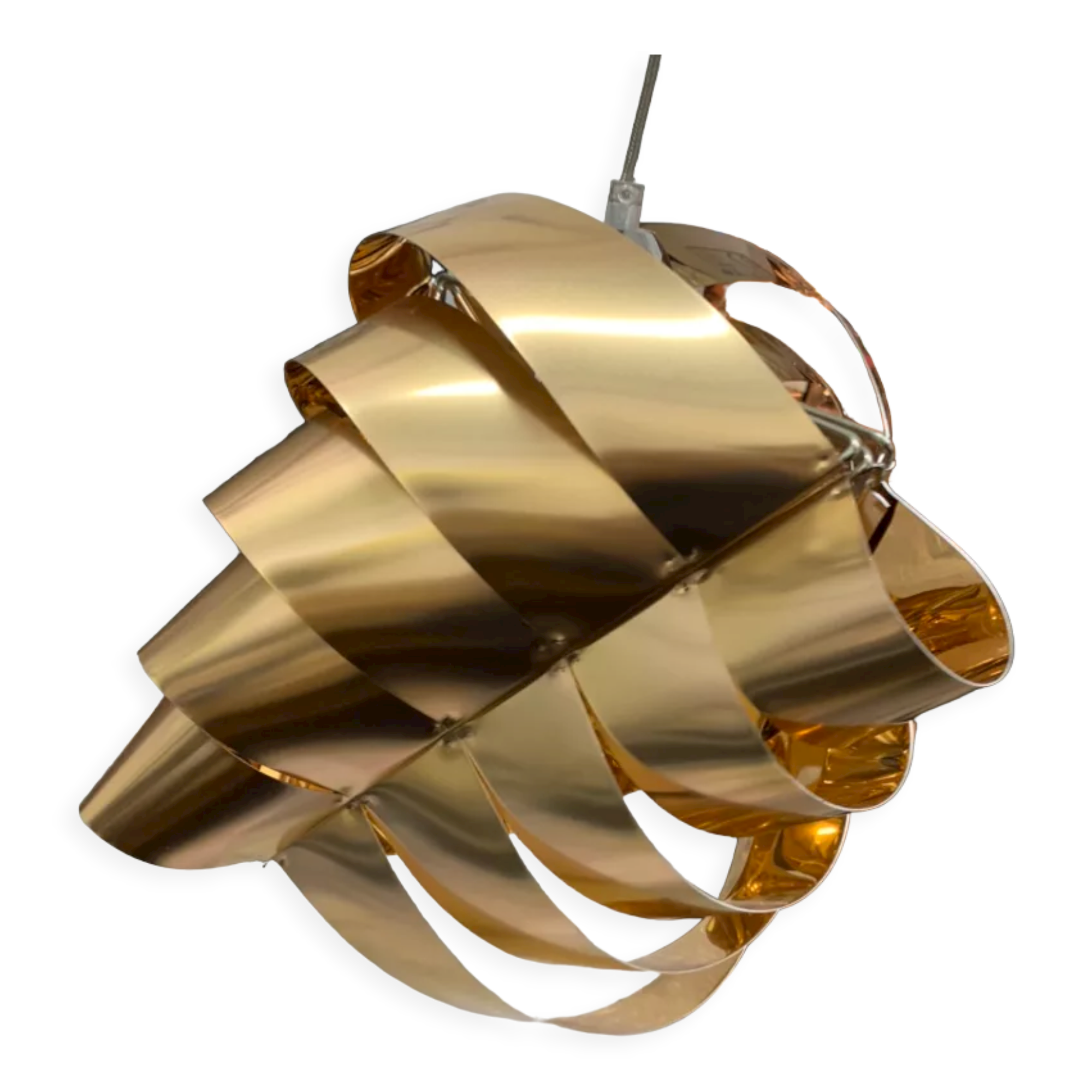 Pendant lamp Max Sauze Auriga - gold