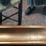 Reproduction of Fritz von Uhde's cat reader