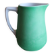 Bavarian porcelain matte green milk jug