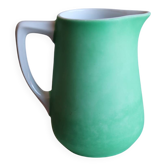 Bavarian porcelain matte green milk jug