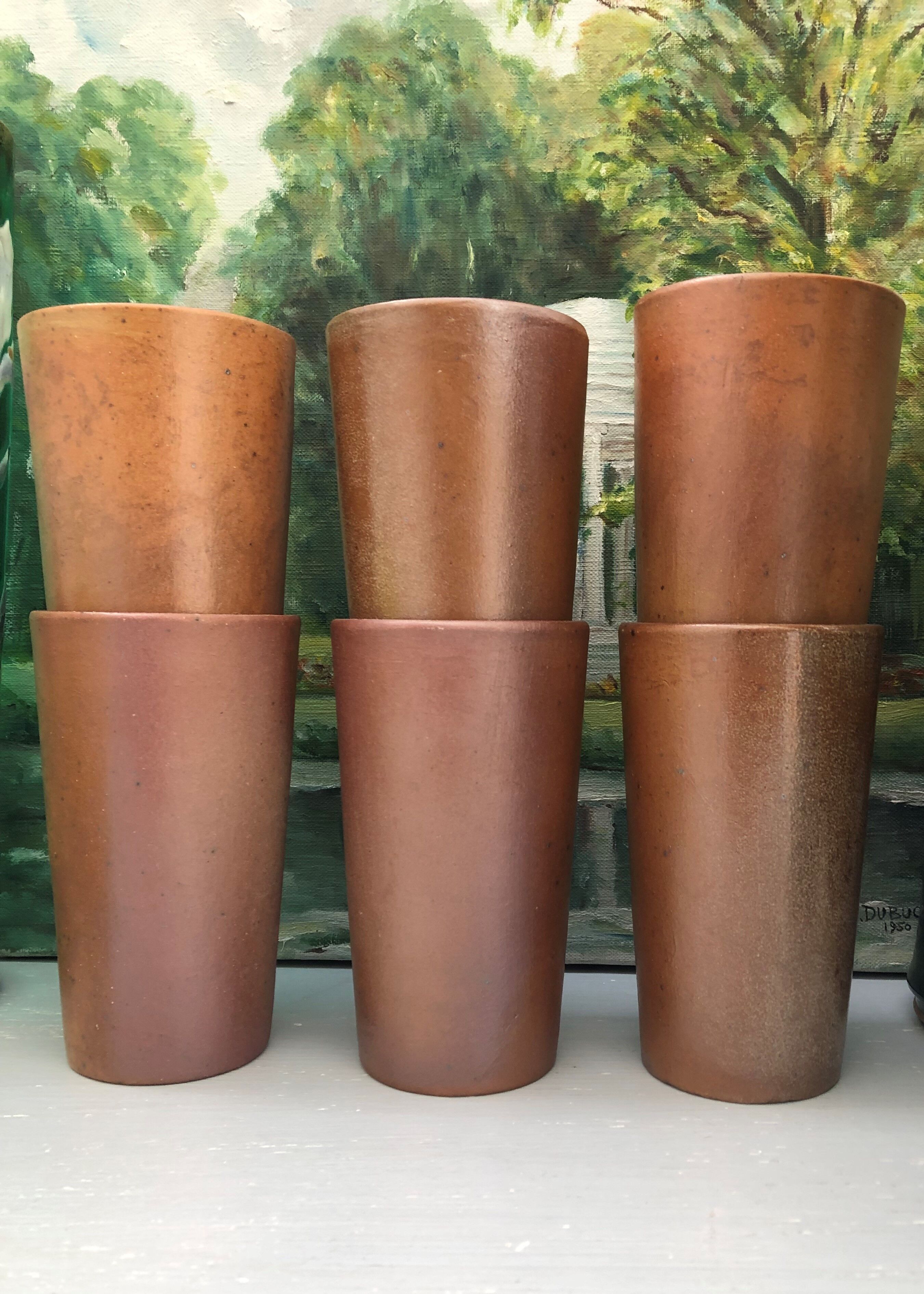 Stoneware glass