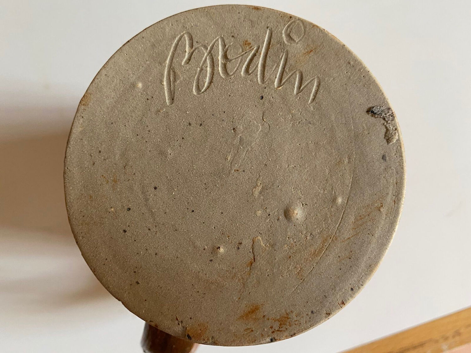 Vintage stoneware mugs