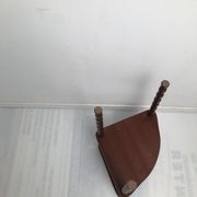 Wooden corner sellette turned vintage vintage louis XIII style