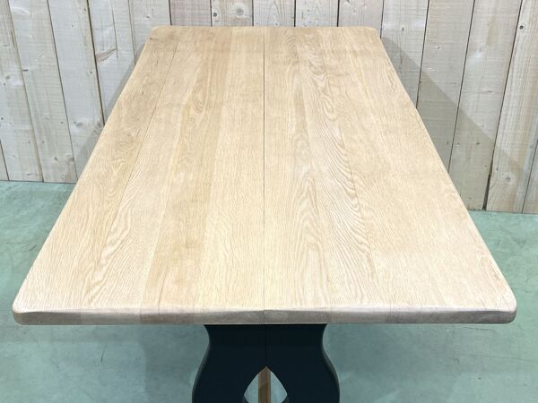 table monastère des années 1970 en chêne