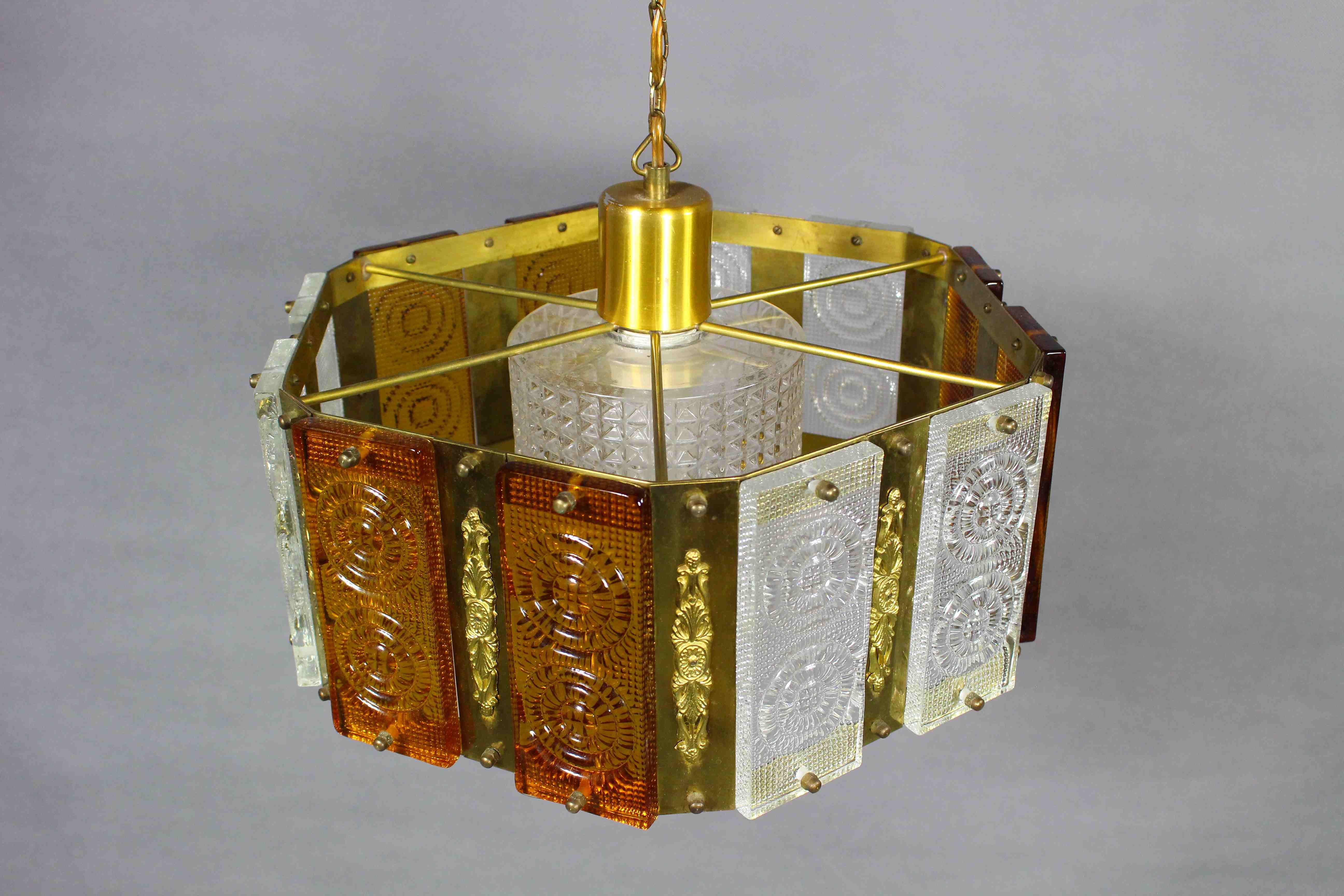 Danish pendant lamp by Vitrika, 1960s