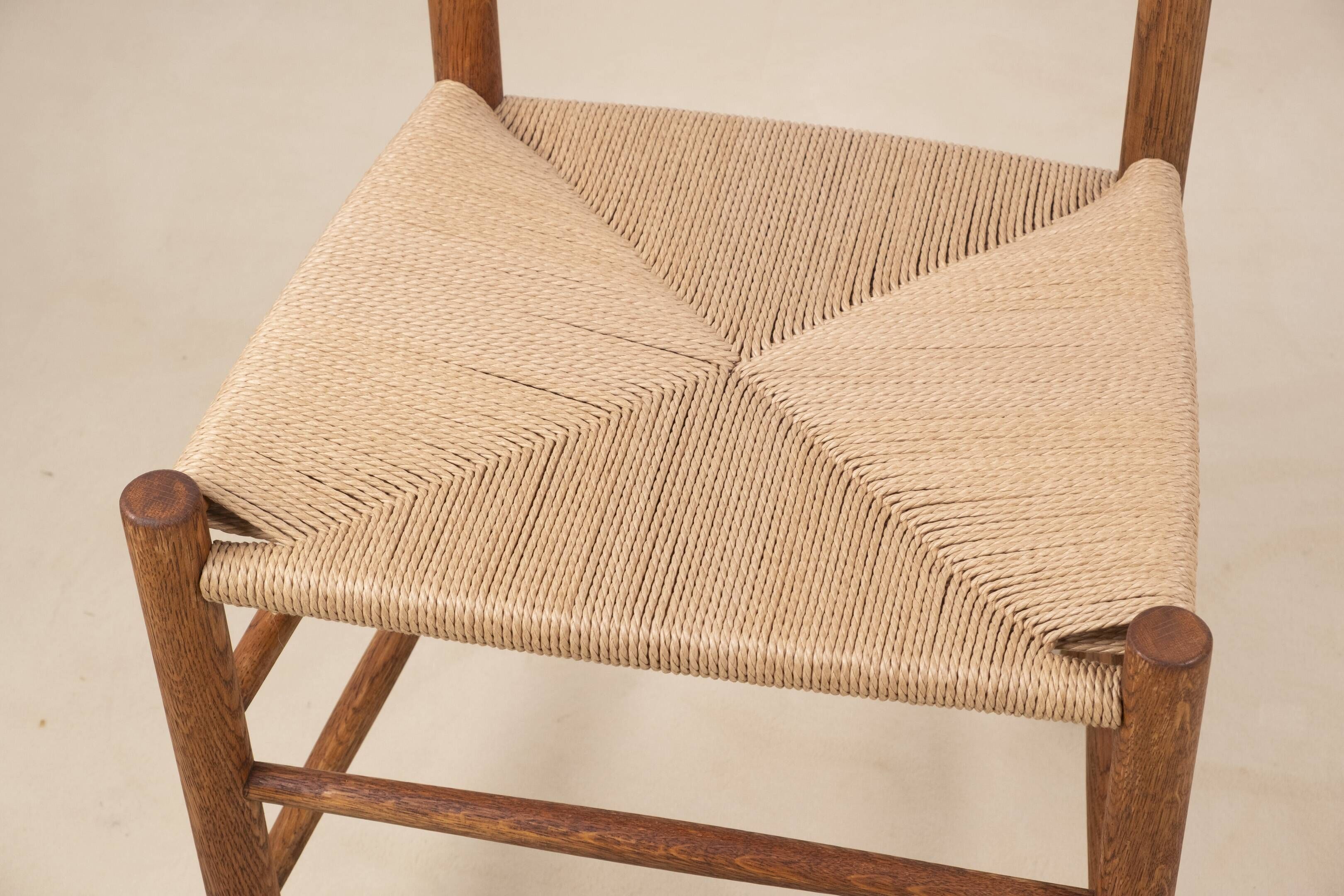 1x Børge Mogensen J39 Oak Dining Chair, FDB Møbler Denmark 1970