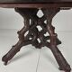 Table de centre de la Forêt-Noire par Matthijs Horrix pour Horrix Den Haag, années 1890.