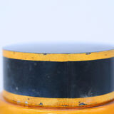 Pharmacy/apothecary old amber glass pot