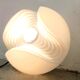 Glass wall light by Peil and Putzler, 1980s