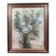Oil/canvas Nature Wildflowers, Thistles signed Guy Lanier