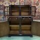 1930s English Art Deco oak buffet