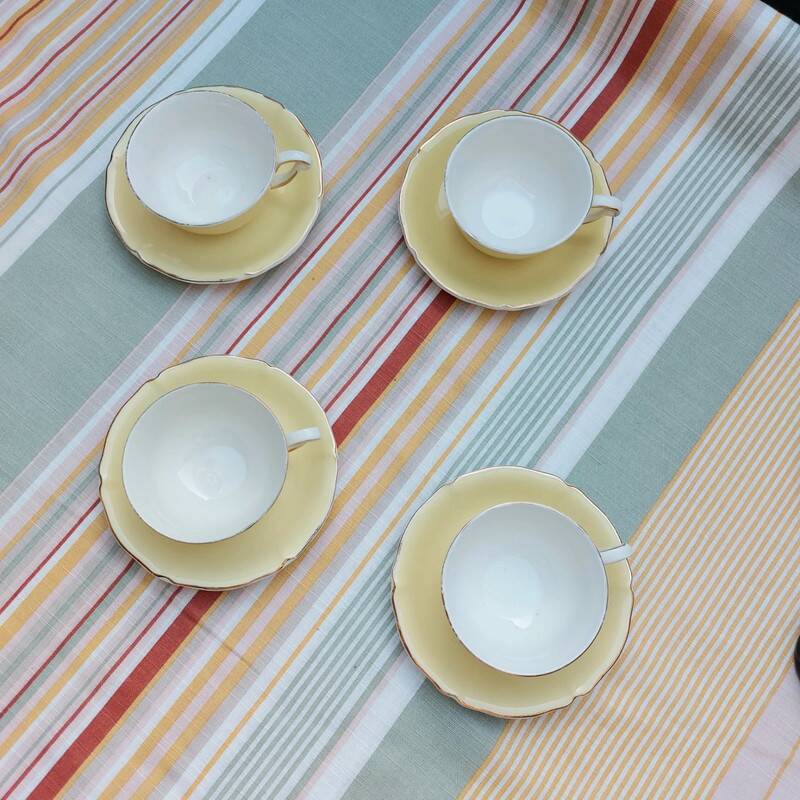 4 Ceranord Trianon cups