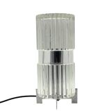 Glass table lamp, Fidenza Vetraria Italy 1970s