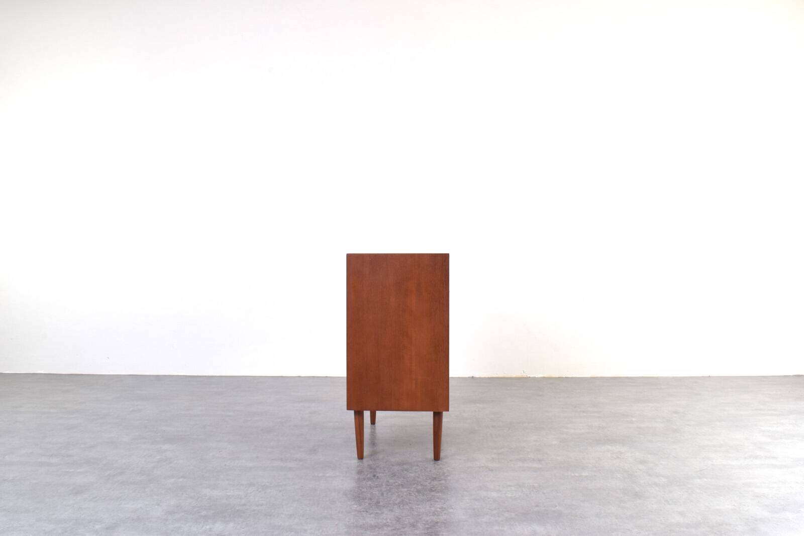 Danish teak chest of drawers from the 1960s.