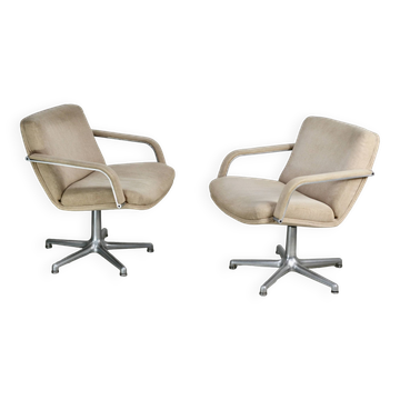Pair of armchairs by Geoffrey Harcourt. Artifort. Circa 1970. Fixed