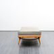 Banquette / daybed années 50 à rayures