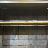 19th century Breton wardrobe in cherry, oak and chestnut