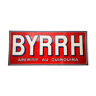 Old advertising plate BYRRH 1956 painted tole / no enamelled, very good condition! By Andréis
