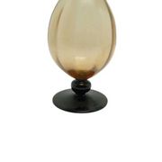 CMD Art Deco Carafe, Pink Glass, Poland, 1930s