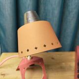 Lampe cocotte rose style Boréns (Suède)