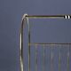 50s magazine rack in brass and scoubidou