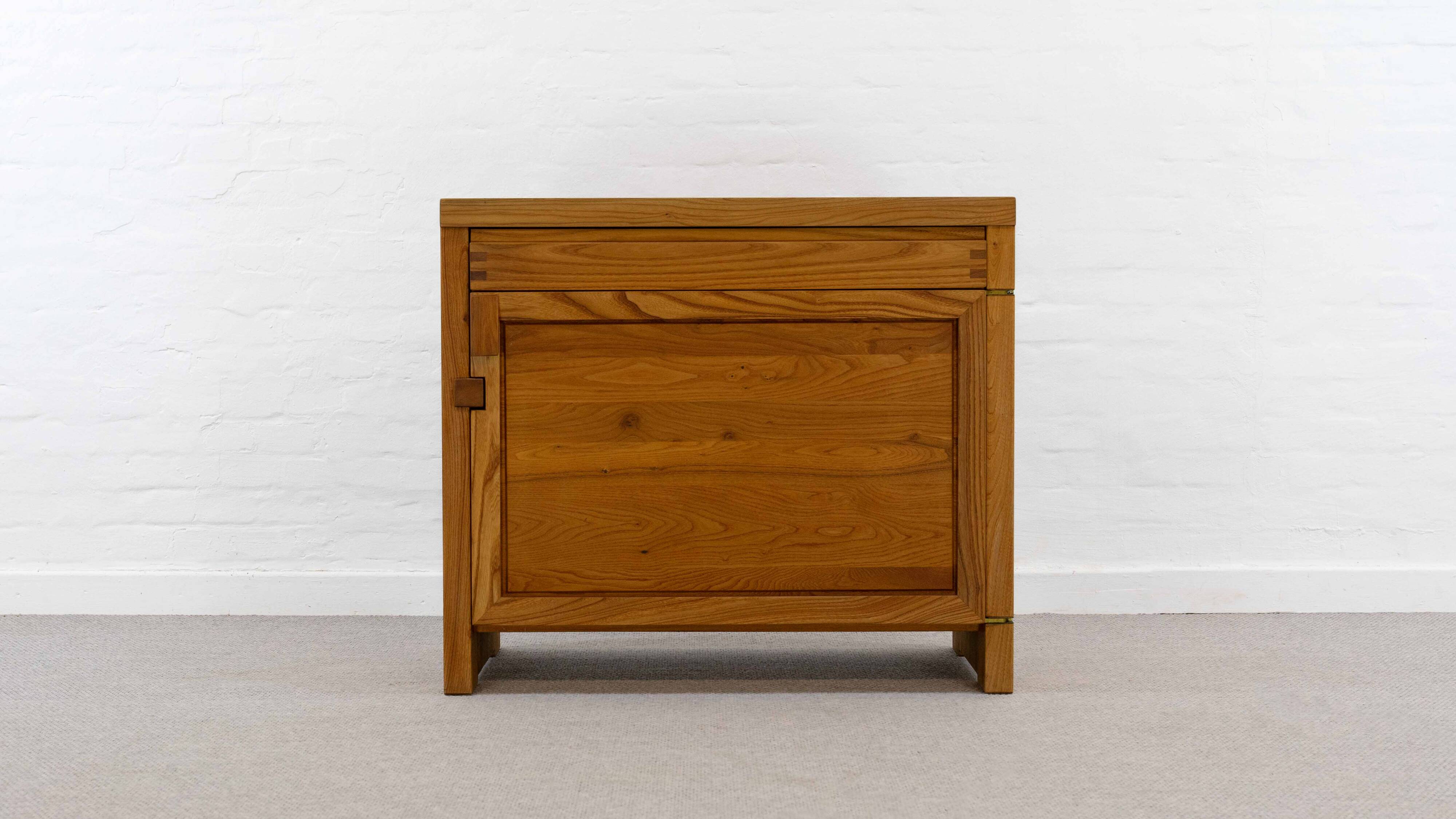 Sideboard Model R09 by Pierre Chapo in solid elm