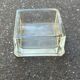 Lumax glass block tray - lumax charlotte perriand ashtray