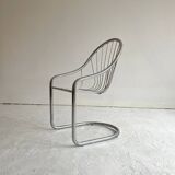 4 chairs in the style of Gastone Rinaldi
