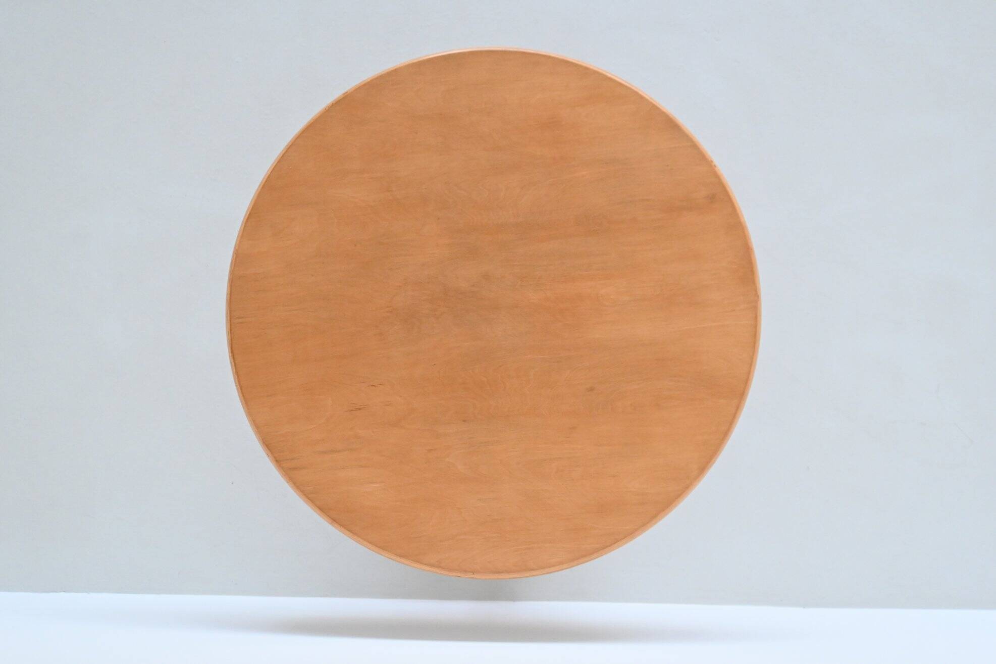 Sjoerd Soeters scuptural dining table in birch Lundia The Netherlands