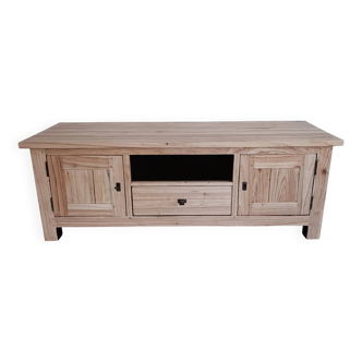 Solid wood TV cabinet