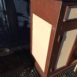 Low Parisian buffet Solid support height two doors 2 drawers