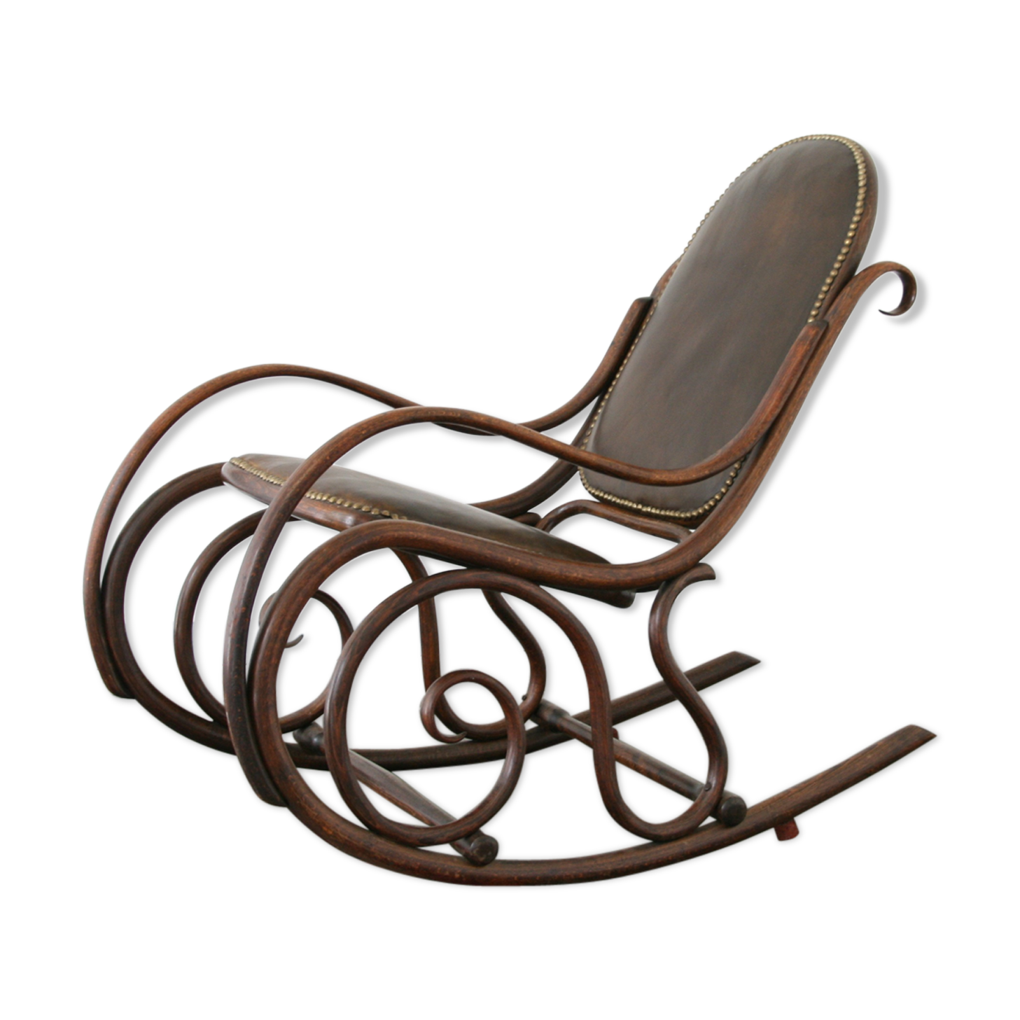 Vintage bentwood rocking chair