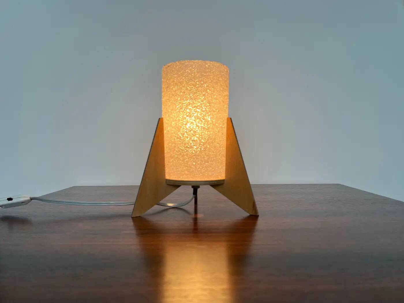 Space age table lamp rocket by Pokrok Zilina, 1970s