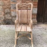 Rattan rocking chair