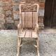 Rocking-chair en rotin