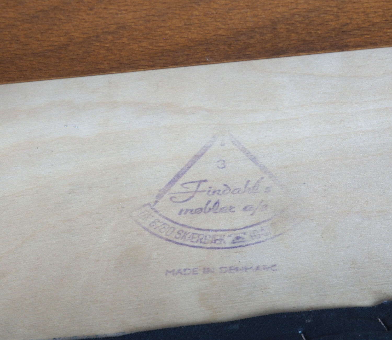 Set of 2 Danish design chairs by Findahls mobler