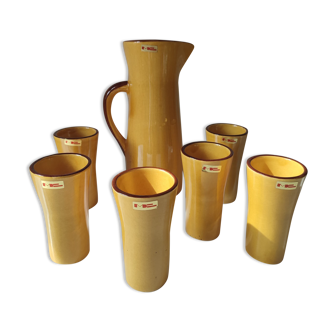 Ceramic orangeade service